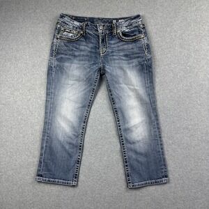 Miss Me Signature Cuffed Capri Size 31